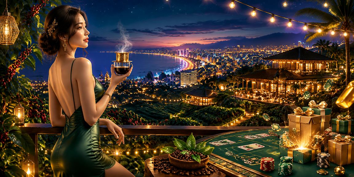 Bãi biển Đà Nẵng với biểu ngữ khuyến mãi mùa hè của dinh30