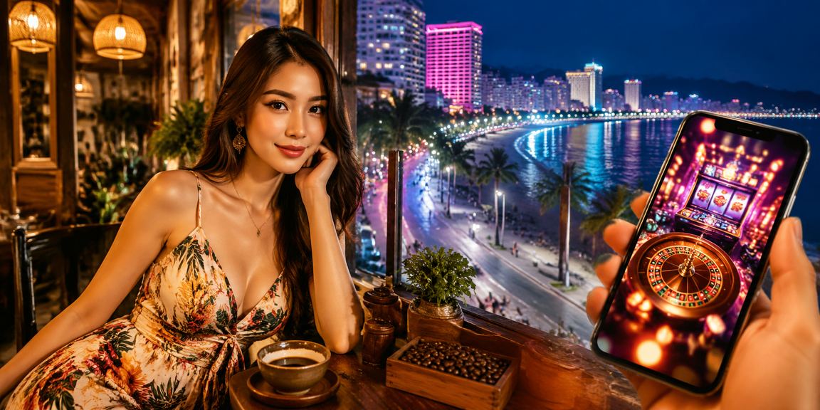 Người dùng chơi casino trực tuyến trên điện thoại tại Nha Trang