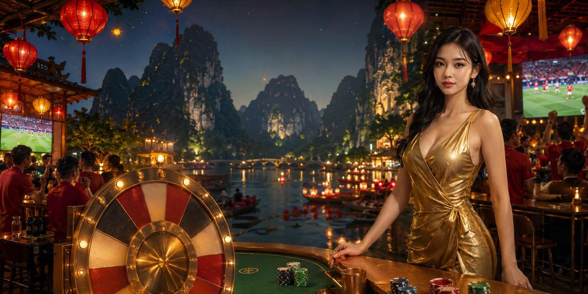 Không khí rút thăm may mắn tại chợ đêm Ninh Bình – cảm giác hồi hộp như jackpot